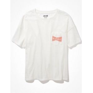 American Eagle Tailgate Budweiser Graphic Tee